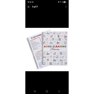 ADHD Cleaning Chore Chart Yearly Cleaning Checklist Planner Book SEALED